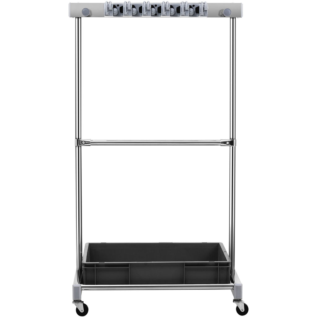 Garden Tool Organizer — 10 Slots with Hooks — product image 1