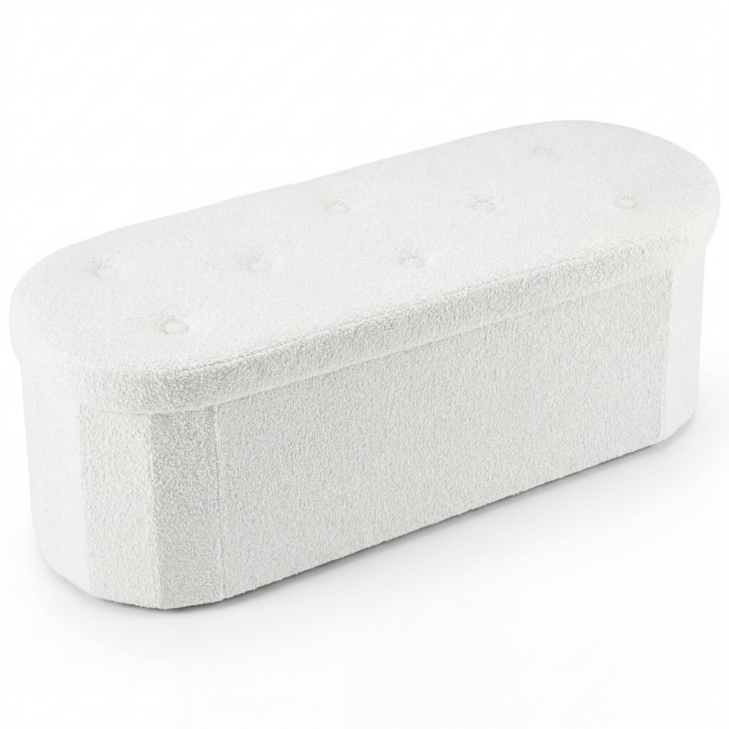 43-inch Foldable Footpad With Storage Function, Multi-functional Home Bench — product image 2
