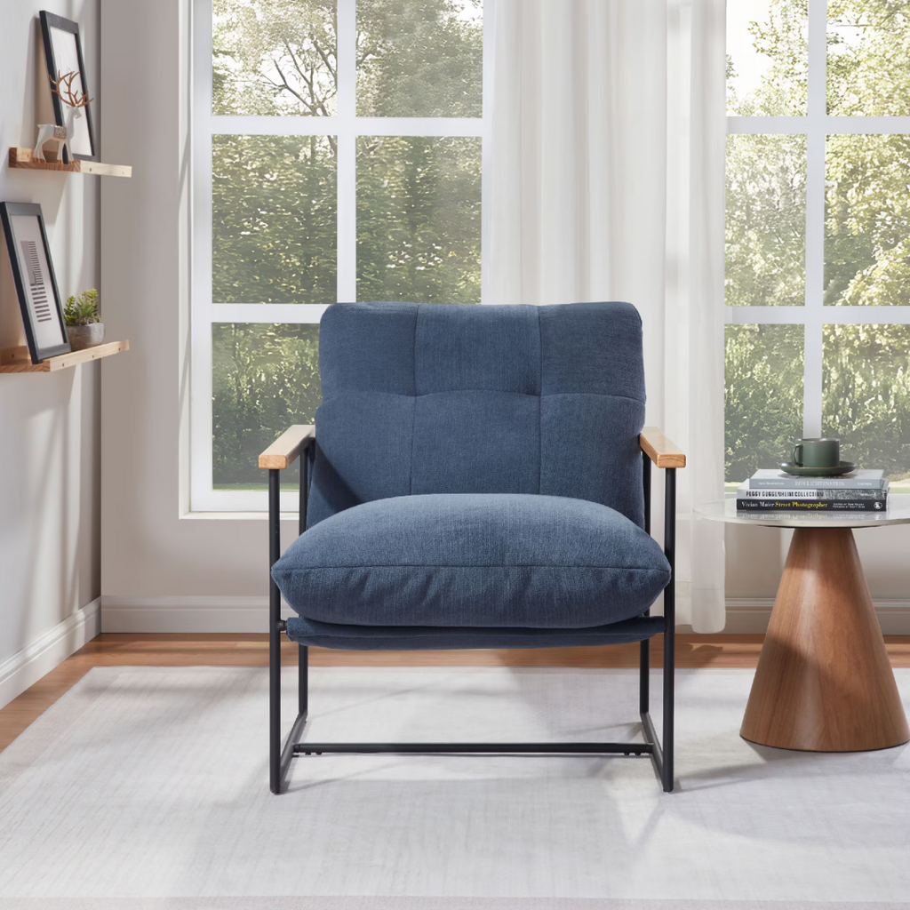 Modern Accent Chair — Comfy Chair with Removable Cushion — product image 3