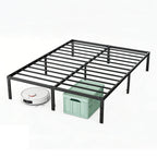 Sturdy And Durable Metal Base Frame, Noiseless Sturdy Steel Crossbars, Under-bed Storage Space, No Need For Box Springs — product image 1