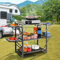 Camping Kitchen Table — One-Piece Folding Portable Cook Station with A Carrying Bag — product image 1