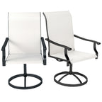 Patio Swivel Chairs Set of 2 — Lawn — product image 1
