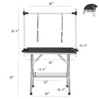 36 Inch Professional Dog Pet Grooming Table Adjustable Heavy Duty Portable — product image 2