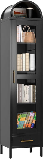 Metal Arched Bookcase Cabinet — Kitchens — product image 1