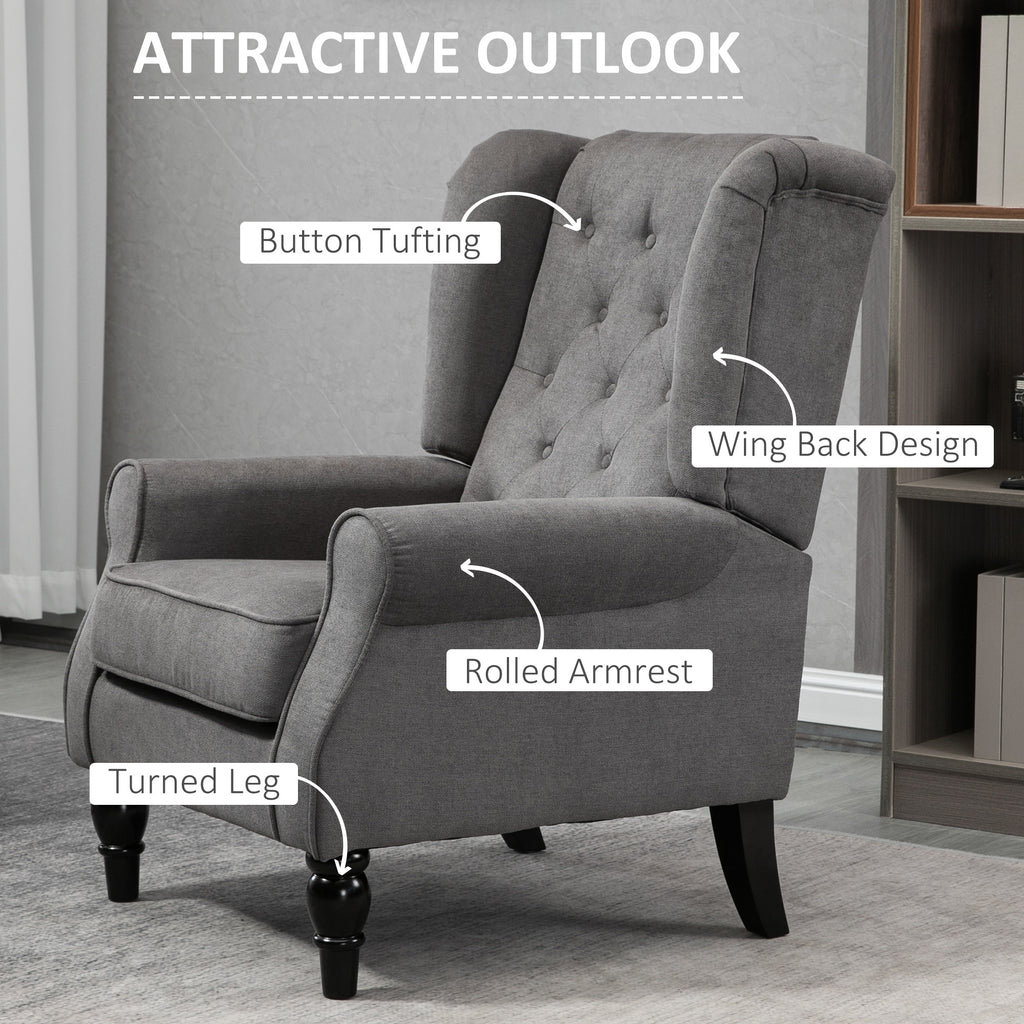 Wingback Accent Chair for Living Room — product image 2