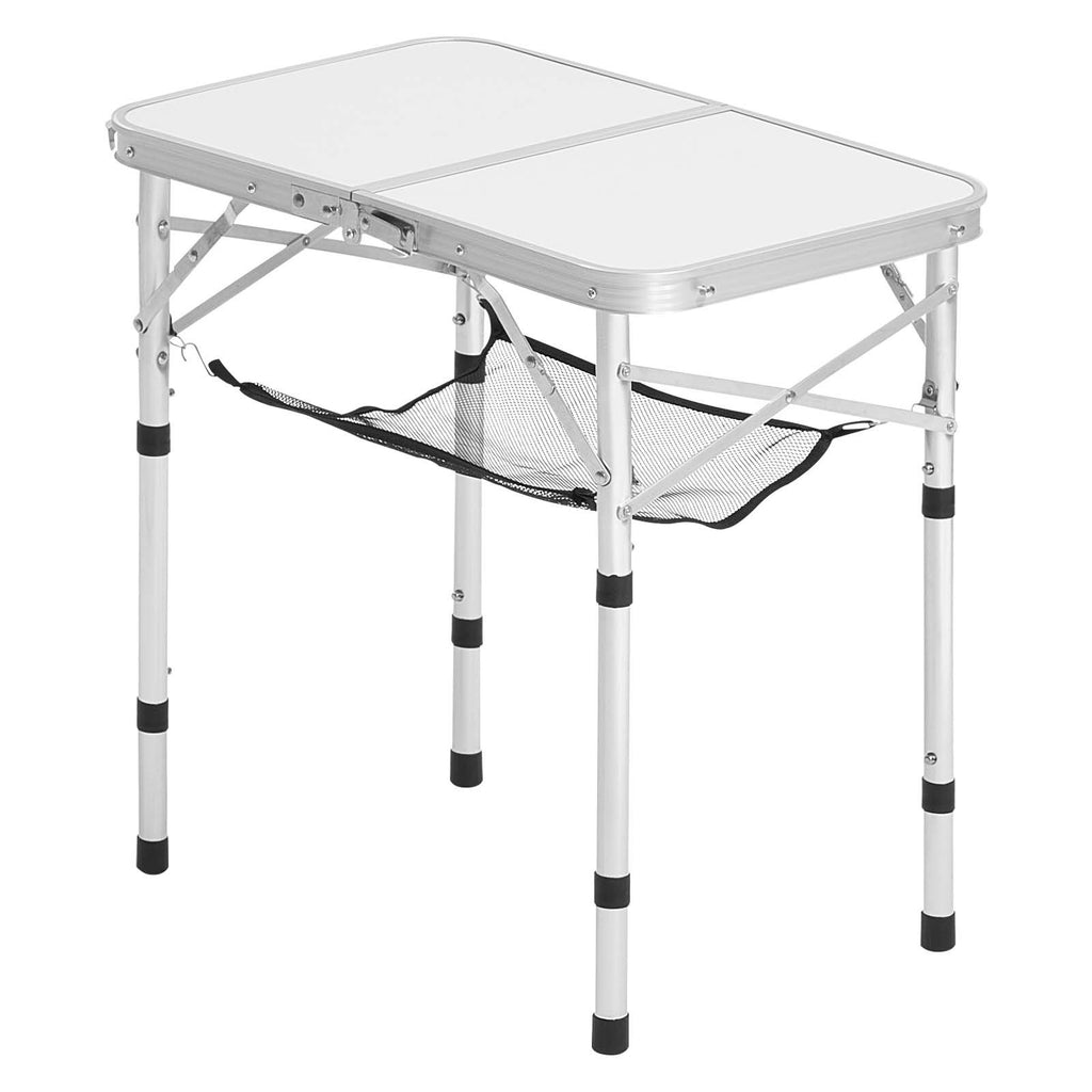 2ft Folding Portable Camping Table Aluminum Outdoor Table Adjustable Height — product image 1