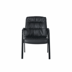 Wear-resistant PU Leather, Comfortable Long-sitting Office Chair, Thickened Seat And Backrest Chair, Household Guest Chair — product image 1