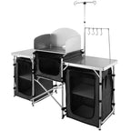 Camping Kitchen Table — Folding Outdoor Cooking Table with Storage Carrying Bag — product image 1