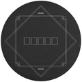 Poker Mat Texas Holdem Poker Table Top with Non-Slip Bottom Black — product image 1