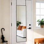 Floor-standing Wall-mounted Mirror, Aluminum Frame, High-definition Glass, Suitable For Bedrooms, Living Rooms And Entrances — product image 1