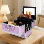 Portable Top-Opening with Mirror — Aluminum Alloy — product image 1