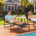 Folding Chaise Lounge Pool Chairs — Steel Frame for Beach — product image 2