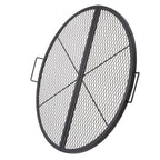 VEVOR X-Marks Fire Pit Grill Grate, Foldable Round Cooking Grate, Heavy Duty Steel Campfire BBQ Grill Grid With Handle And Support X Wire, Portable Camping Cookware For Outside Party, 36 Inch Black — product image 3