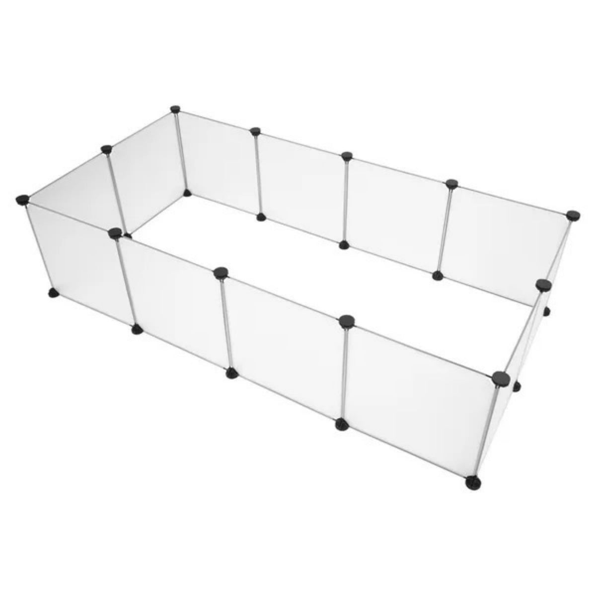 Pet Playpen, Portable Large Plastic Yard Fence Small Animals, Puppy Kennel Crate Fence Tent RT — product image 1