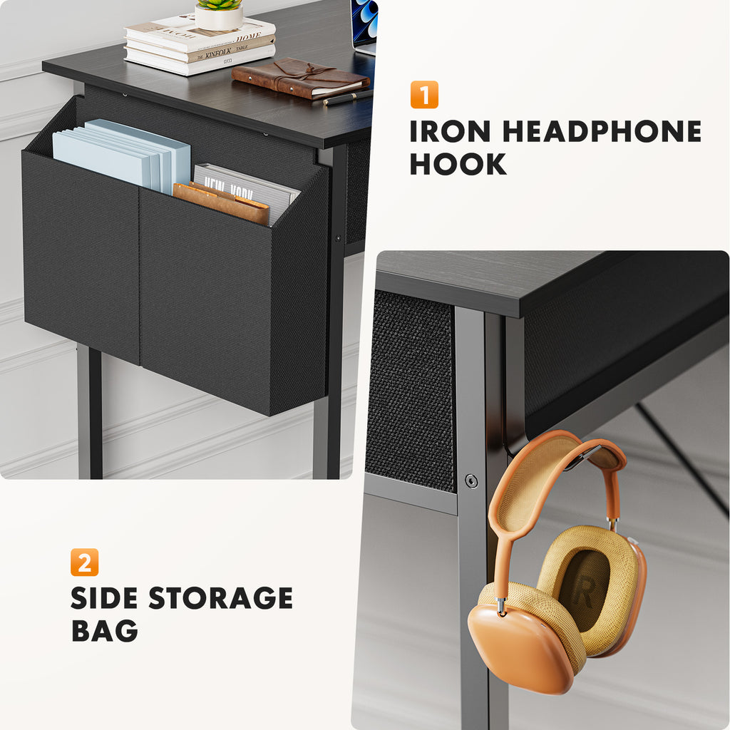 Small Home Office Bedroom Writing Learning Computer Desk — product image 3