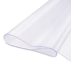 PVC Table Protector 40x80 Inch Clear Plastic Desk Protector 2.0mm Thick — product image 2