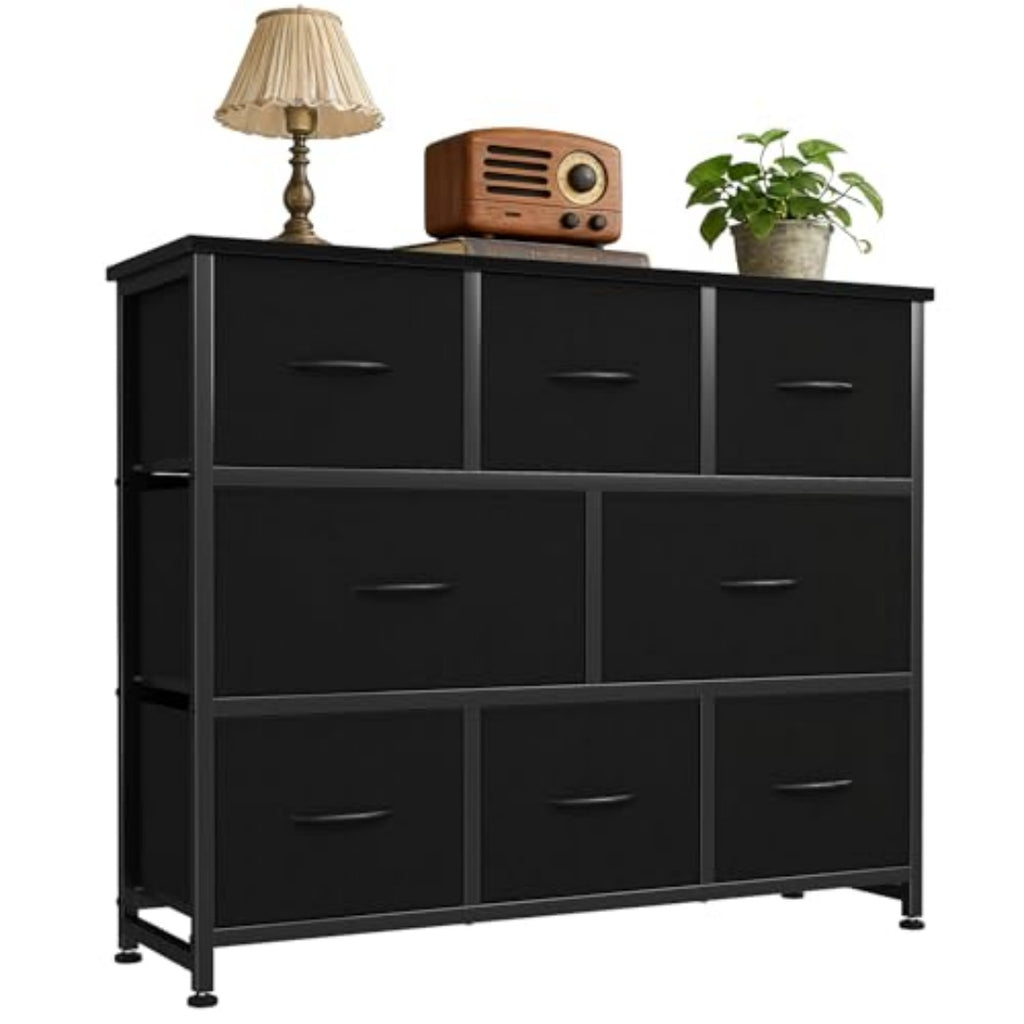 With 8 Fabric Drawers, A Spacious Storage Rack Suitable For A Cloakroom, And A Wooden Tabletop And Frame — product image 3