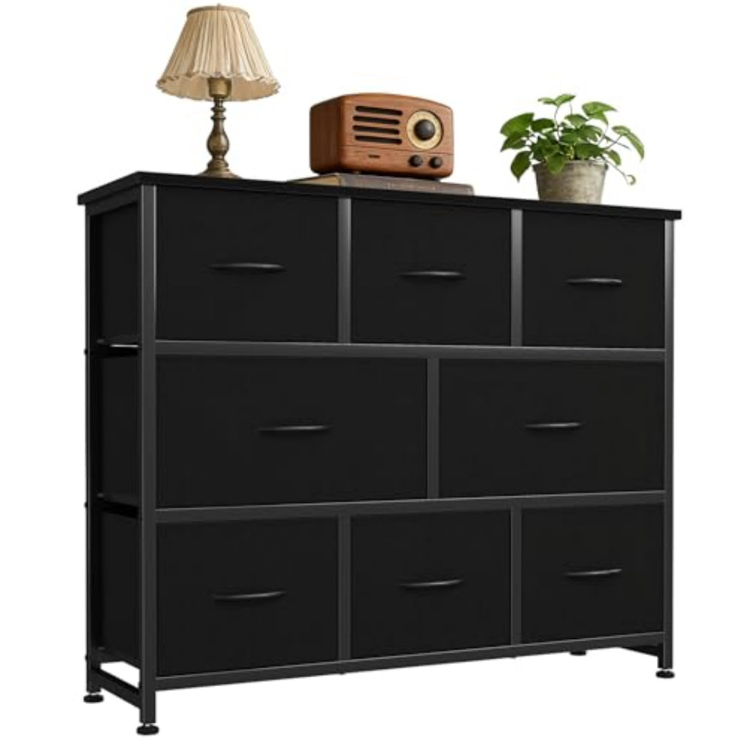 With 8 Fabric Drawers, A Spacious Storage Rack Suitable For A Cloakroom, And A Wooden Tabletop And Frame — product image 3