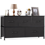 Dresser For Bedroom Storage Drawers Fabric Storage Tower With 5 Drawers, Chest Of Drawers With Fabric Bins — product image 1