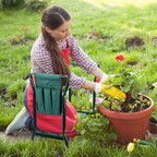 Foldable Garden Kneeler Seat with Kneeling Soft Cushion Pad Tools Pouch Portable — product image 3
