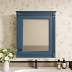 24x 27 Wall Mounted Bathroom Storage Cabinet with Mirror — product image 1