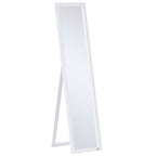 White Full Length Mirror — Freestanding Or Wall Mounted for Bedroom — product image 1