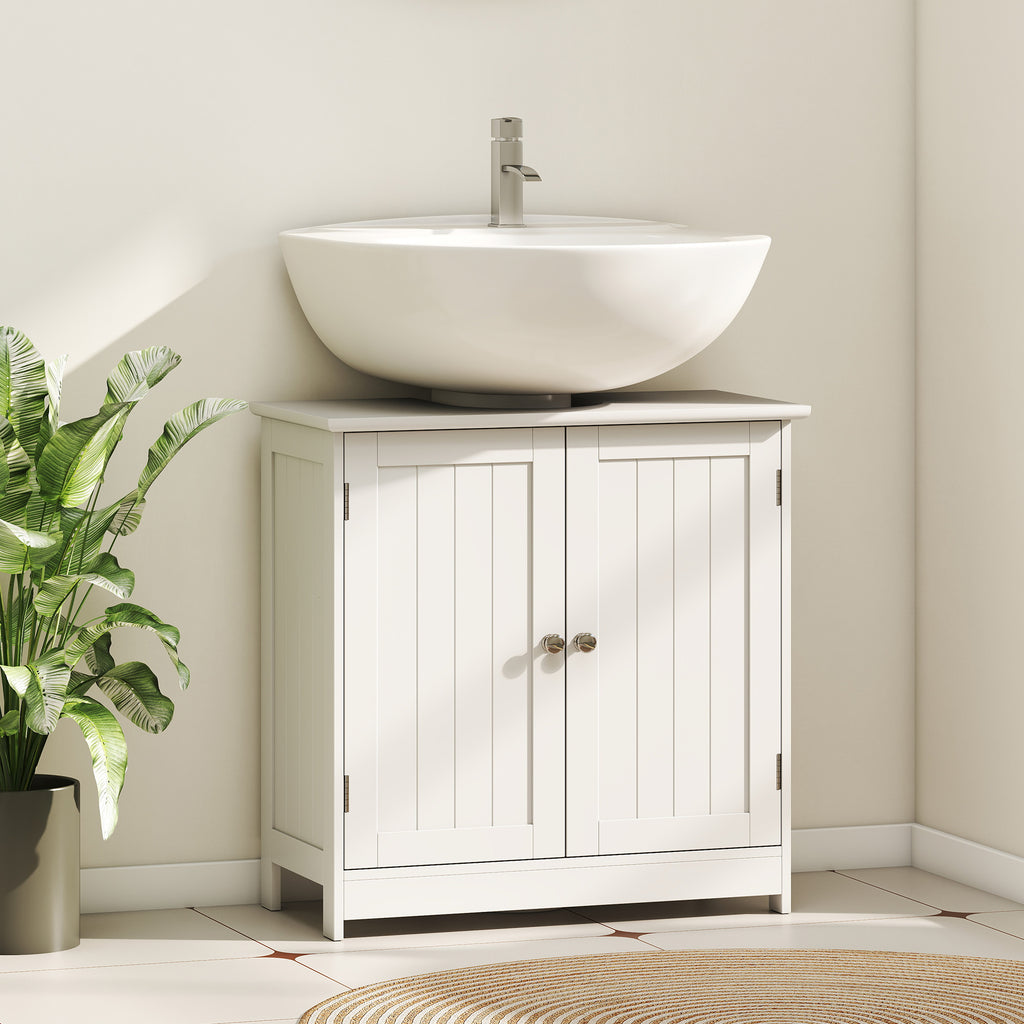 24" Under Sink Storage Cabinet with 2 Doors and Shelves — product image 1