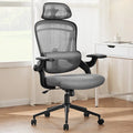 High Back Desk Chair with Adjustable Lumbar Support & Headrest — product image 1