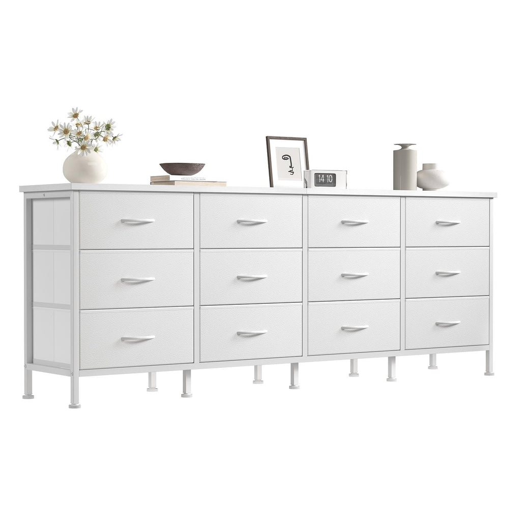 The TV Cabinet Has Storage Function. The Dressing Table Has 12 Drawers. The Media Control Table With Metal Frame And Adjustable Feet. — product image 3