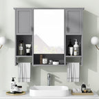 35'' X 28'' Modern Wall Mounted Bathroom Storage Cabinet — product image 1