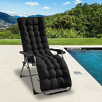 1Pc Chaise Lounger Cushion Recliner Rocking Chair Sofa Mat Deck Chair Cushion Chair Not Inlcuded  Standard Type — product image 1