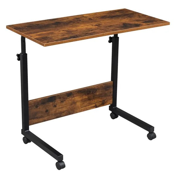 Rolling Height Adjustable P2 15mm Chipboard & Steel Side Table with Baffle — product image 1