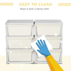 3 Tier Kids Storage Unit — Cream White — product image 3