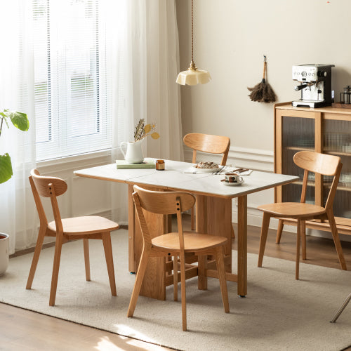 Dining Chair Wooden Fas Grade Oak Natural Wood Made in North America Dirt-Free Wood — product image 2