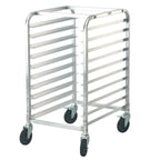 VEVOR Bun Pan Rack, 10-Tier Commercial Bakery Racks With Brake Wheels, Aluminum Racking Trolley Storage For Half & Full Sheet, Speed Rack For Kitchen Home, Bread Baking Equipment, — product image 1
