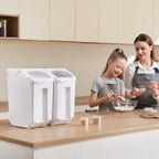 4.5Gal/20Lx2 Large Ingredient Storage Container Airtight Kitchen Flour Bin — product image 1