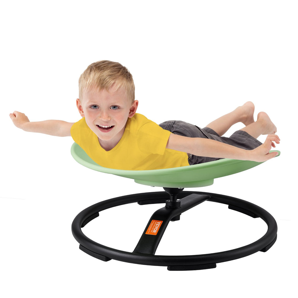 Kids Swivel Chair, 220 LBS Capacity, Sensory Spinning Chair, Autistic Kids Sensory Toy Chair With Non-Slip Metal Base, Toddler Sit And Spin Chair For Coordination Balance Focus Training Green — product image 3