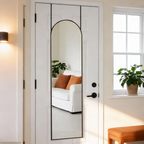 Floor-standing Wall-mounted Mirror, Aluminum Frame, High-definition Glass, Suitable For Bedrooms, Living Rooms And Entrances — product image 2