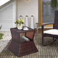 Outdoor Side Table with Umbrella Hole — product image 2