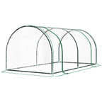 7 L X 3 W X 2.5 H Portable Tunnel Greenhouse for Outdoor Garden Hot House with 4 — product image 1