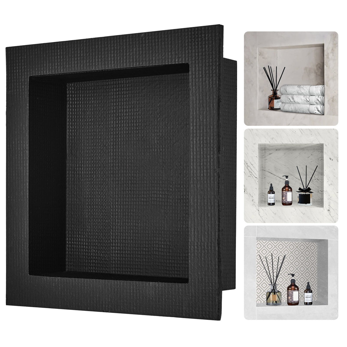 Shower Niche Ready for Tile 16 X 16 — Single Shelf Organizer — product image 2