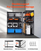 Storage Shelves 5 Tier Adjustable Heavy Duty Garage Shelving Units 3000 Lbs — product image 2