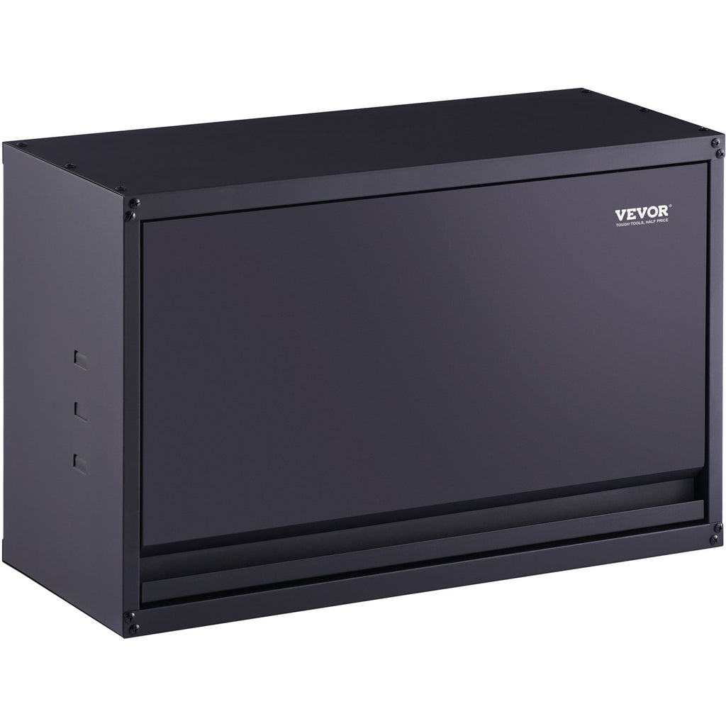 VEVOR Metal Storage Cabinet, 120lbs Load Capacity Per Shelf, 20Tall Wall-Mounted Powder-Coating Steel Garage Cabinet With Adjustable Shelf, Press To Lock & Open Door, Perfect For Office Home Garage — product image 1