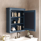24x 27 Wall Mounted Bathroom Storage Cabinet with Mirror — product image 2