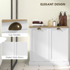 White laundry hamper cabinet product dimensions