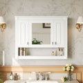 35inch Bathroom Wall Cabinet with Mirror — product image 1