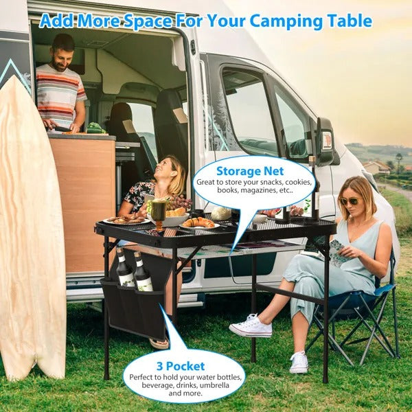Hanging Storage Net for 35.43x23.62 Camping Table Under Table Folding — product image 3