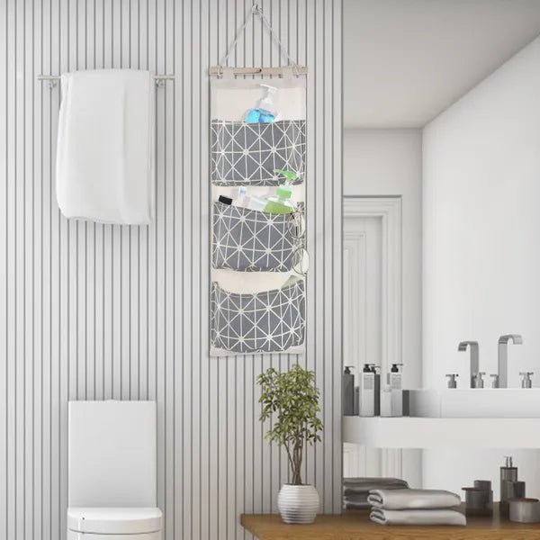 Wall Mounted Storage Bag Door Closet Hanging Storage Bag Organizer Waterproof 3 — product image 3