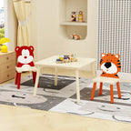 Kids Table and 2 Chairs Set — 3 Pieces Toddler Table and Chair Set — product image 3