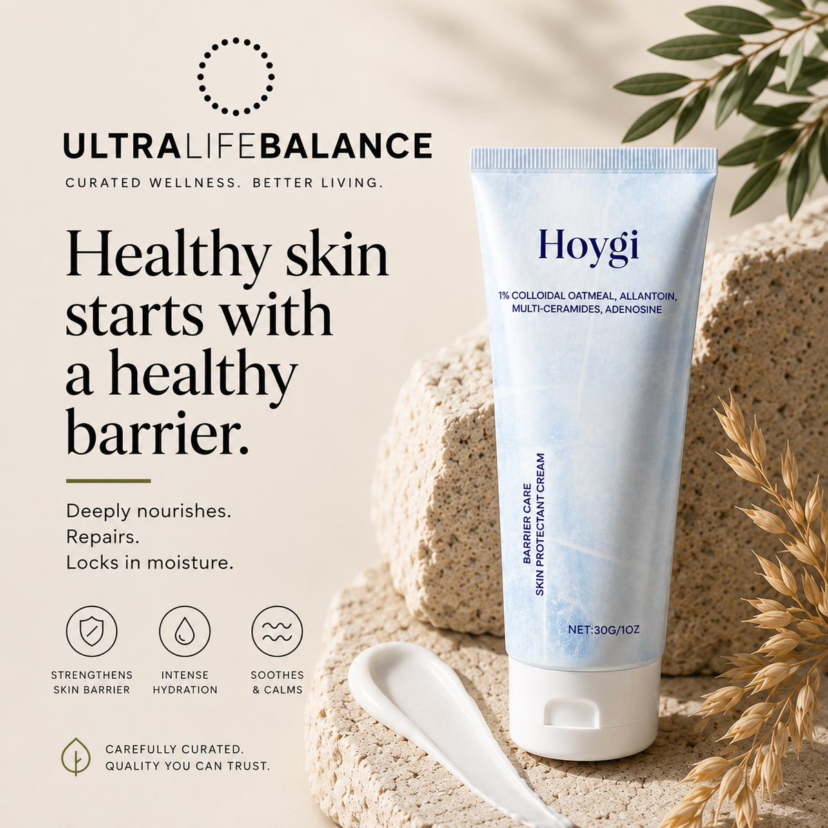 Hoygi Ceramide Barrier Care Skin Protectant Cream
